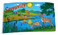 Fahne / Flagge Sommer See 60 x 90 cm Fahne / Flagge Sommer See 60 x 90 cm