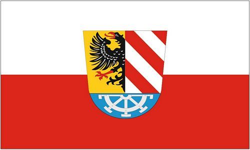 Fahne / Flagge Landkreis Nürnberg 90 x 150 cm