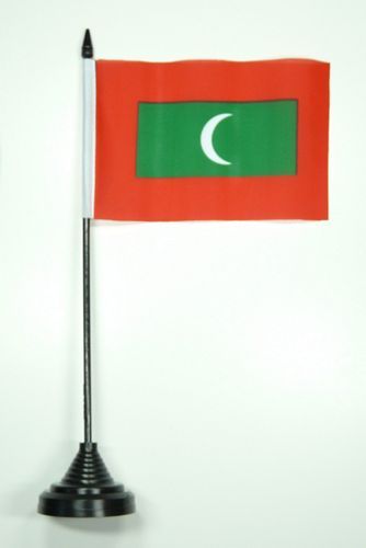 Tischfahne Malediven
