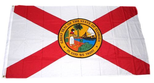 Fahne / Flagge USA - Florida 150 x 250 cm