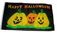 Fahne / Flagge Happy Halloween 90 x 150 cm Fahne / Flagge Happy Halloween 90 x 150 cm