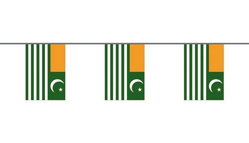 Flaggenkette Kaschmir 6 m