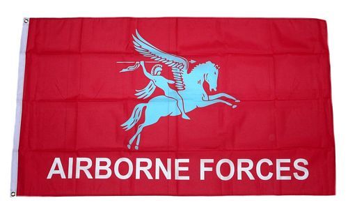 Fahne / Flagge Großbritannien Pegasus Airborne 90 x 150 cm